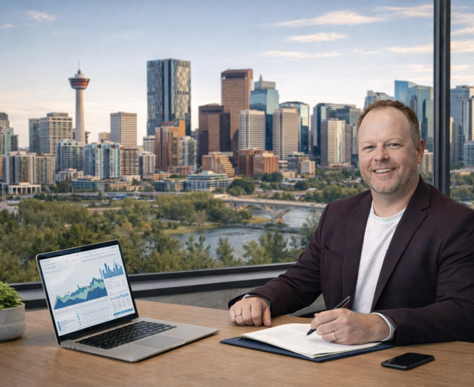 Calgary Financial Advisor Ryan Desk